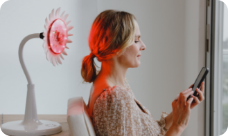 use red light therapy to improve hair health